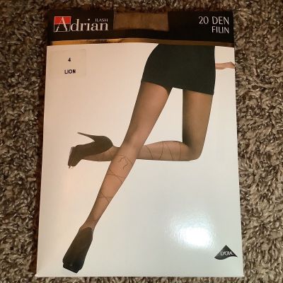 Adrian Ilash Filin tights, 20 denier, lion (beige), size: L